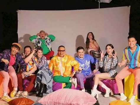 bubble gang cast|'Bubble Gang' cast members flex their smile during photoshoot.